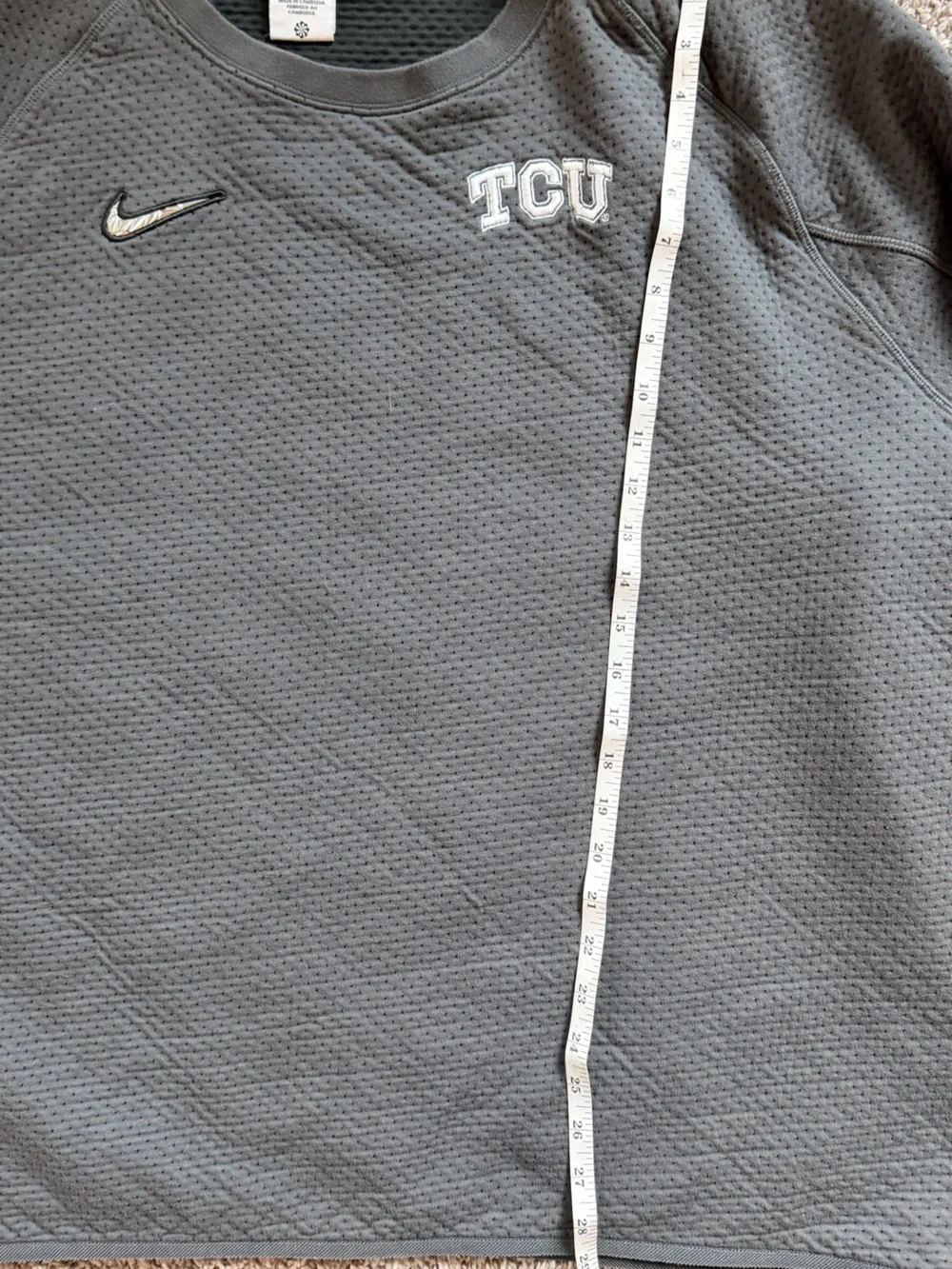 Nike TCU Horned Frogs Therma-FIT ADV Tech Pack Pullover 4XL
